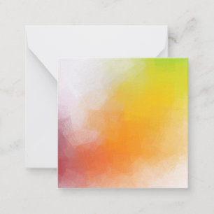 Trendy Modern Abstract Art Work Blank Template