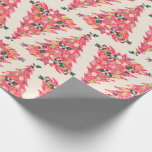 trendy modern bright colour festive christmas tree wrapping paper<br><div class="desc">***this design is part of a christmas holiday collection*** trendy modern bright colour festive christmas tree _______________________ this design template is fully editable and customizable by you the customer - click personalize further button if you with to move, add, delete or make major changes to the design _______________________ *if you...</div>