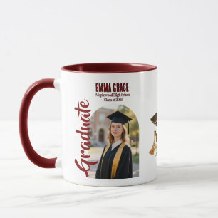 Trendy Modern Casual Photo Graduation 2026 Mug