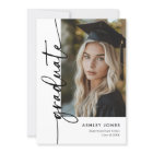 Trendy Modern Casual Photo Graduation