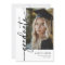 Trendy Modern Casual Photo Graduation