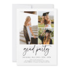 Trendy Modern Casual Photo Graduation
