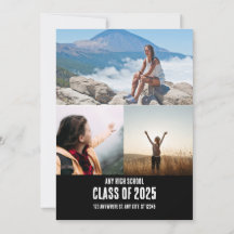 Trendy Modern Casual Photo Graduation