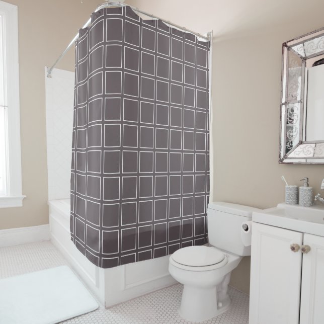 Trendy Modern Chic Brown and white (In Situ)