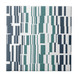 Trendy Modern Cool Unique Abstract Pattern Tile