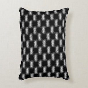 Trendy Modern Cool Unique Abstract Patterns Accent Pillow