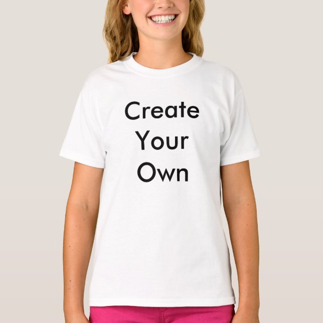 Trendy  Modern Create your Own T-Shirt (Front)