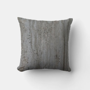 Trendy Modern Creation Grey Wall Abstract Throw Pillow