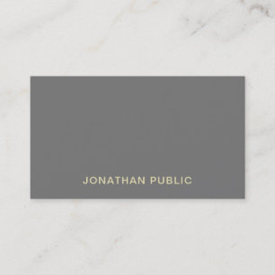 Trendy Modern Creative Design Simple Professional Business Card