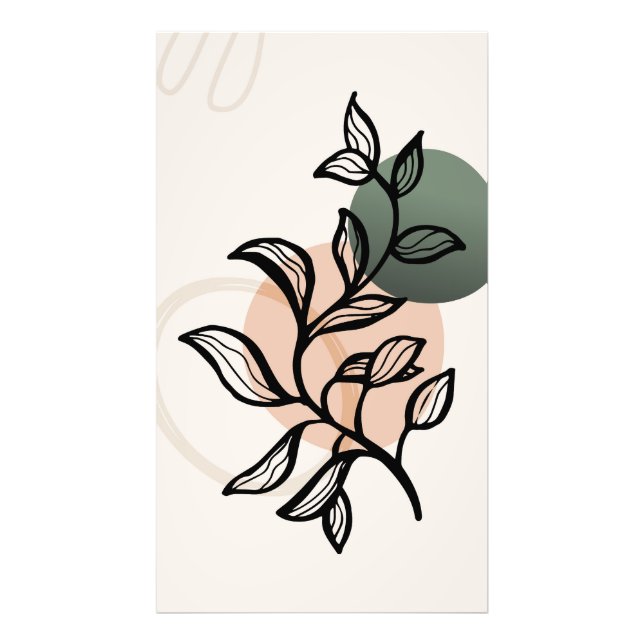 Trendy Modern design Photo Print (Front)