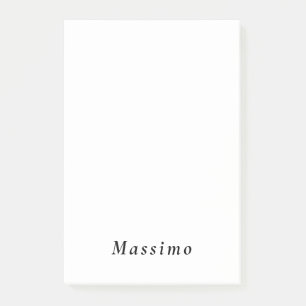 Trendy Modern Design Unique Personal Post-it Notes