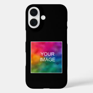 Trendy Modern Elegant Simple Template Barely There iPhone 16 Case