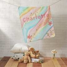 Trendy Modern Girly Glitter Floral Personalized