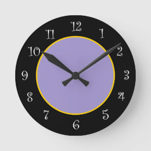 Trendy Modern Minimal Kitchen Round Clock