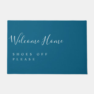 Trendy Modern Minimal Welcome Shoes Off Doormat
