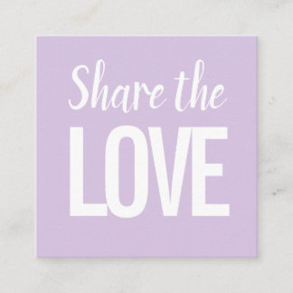 Trendy modern minimalist pastel referral card