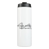 Trendy modern monogram initial professional
