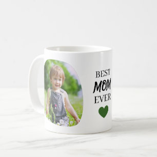 Trendy Modern Mother Best Mom Ever Keepsake  Coffee Mug