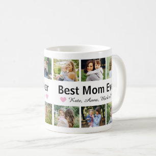 Trendy Modern Mother Best Mom Ever Keepsake Coffee Mug
