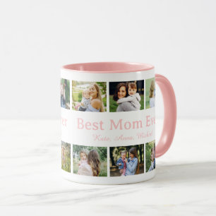 Trendy Modern Mother Best Mom Ever Keepsake Mug