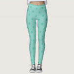 Trendy Modern Pastel Blues Polka Dot Leggings<br><div class="desc">Trendy Modern Pastel Blues Polka Dot Leggings are a part of our Spring 2022 collection of leggings,  designed to inspire and invoke nature to create a stunning runway look for any budget.</div>