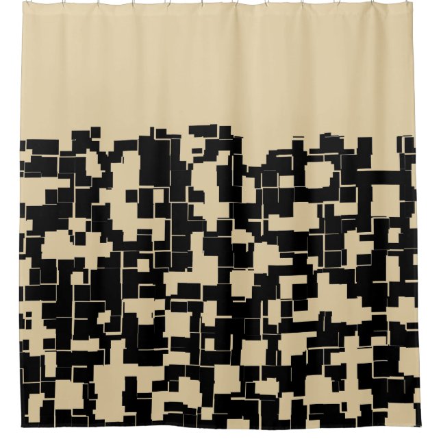 Trendy Modern Pattern - Black/Tan(Changeable) (Front)