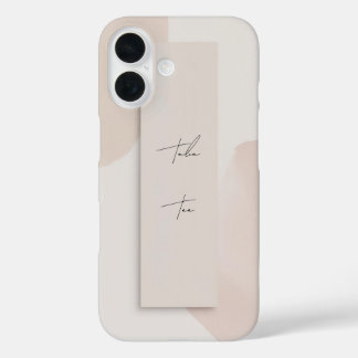 Trendy modern personalized phone case