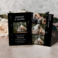 Trendy Modern Photo Booth Wedding