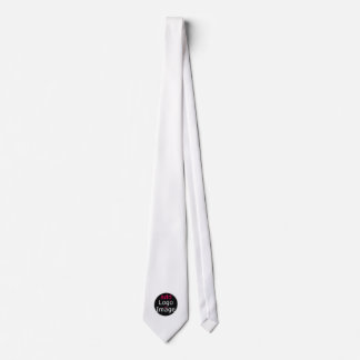 Trendy  Modern Promotional Customizable White  Tie