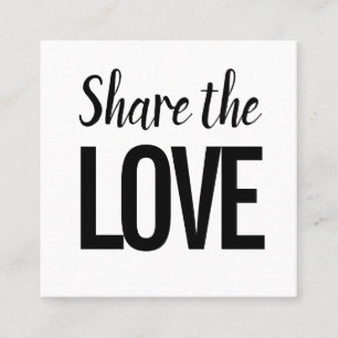 Trendy modern refer a friend / referral card