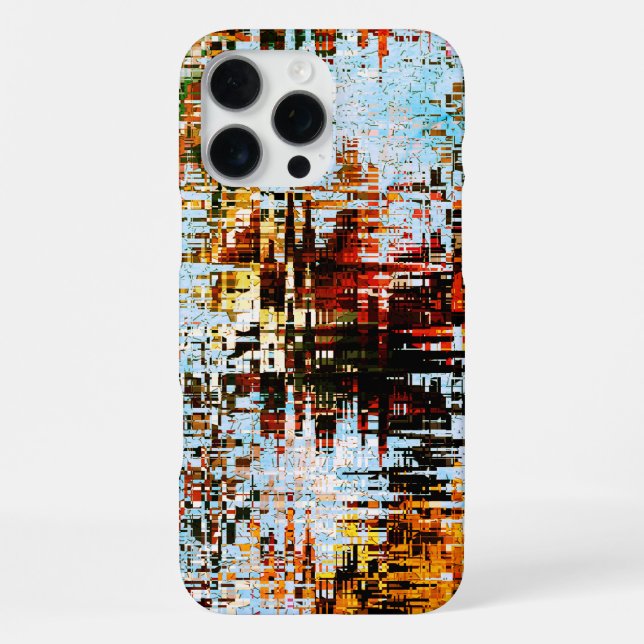 Trendy Modern Rustic Style iPhone Case (Back)