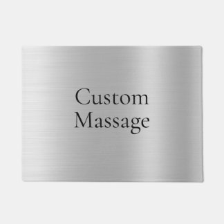 Trendy Modern Simple Custom Massage Doormat