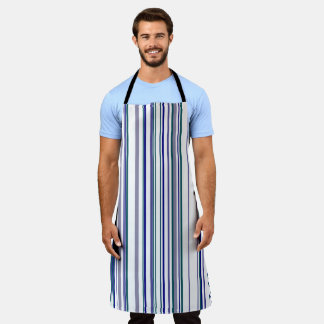 Trendy Modern Stripes Apron