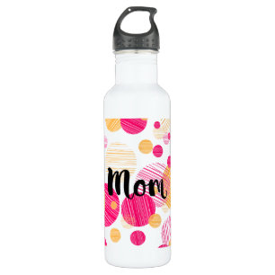 Trendy Mom Polka-Dot Pattern 710 Ml Water Bottle