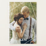 Trendy Monogram Photo Planner<br><div class="desc">Personalize with your photo and custom message.</div>