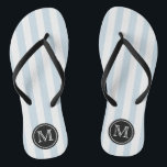 Trendy Monogram Wedding Favour | Any Colour Flip Flops<br><div class="desc">Celebrate in style with these trendy wedding flip flops. This design is easy to personalize with your own wording and your guests will be thrilled when they receive these fabulous party favours.</div>