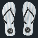 Trendy Monogram Wedding Favour | Any Colour Flip Flops<br><div class="desc">Celebrate in style with these trendy wedding flip flops. This design is easy to personalize with your own wording and your guests will be thrilled when they receive these fabulous party favours.</div>