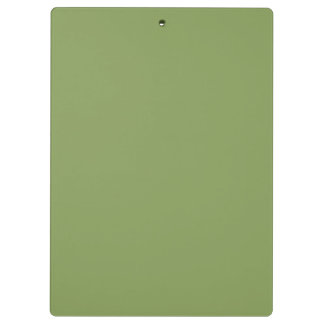 Trendy Moss Green Background Color Customize this Clipboard