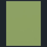 Trendy Moss Green Background Colour Customize this Flyer<br><div class="desc">This custom stylish product in a trendy moss green colour background  for yourself or as a gift sure to make an impression in all occasions. Click on the "Customize it!" button to reveal tools to customize this product if you wish using a text editor and an image loader.</div>