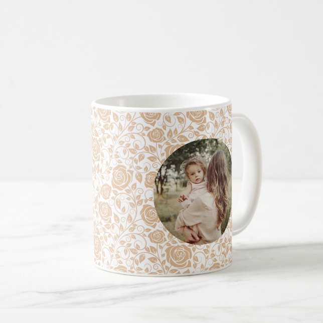 Trendy Mother Best Mom Ever Keepsake Coffee Mug (Front Right)