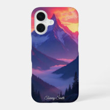 Trendy Mountain Sunset | Scenic Landscape