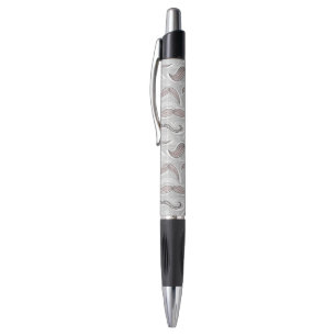 Trendy Moustache Pattern Pen