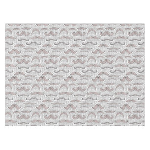 Trendy Moustache Pattern Tablecloth