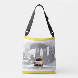Trendy Ny New York City Brooklyn Yellow Taxi Nyc Crossbody Bag