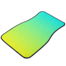 trendy ombre lemon yellow lime green turquoise
