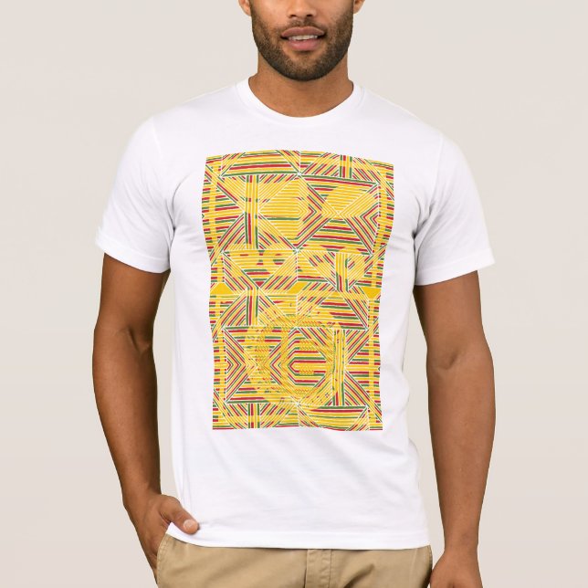 Trendy PAGA™ KTM African Pattern T-Shirt (Front)