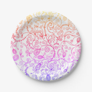 Trendy Pastel Party Plates