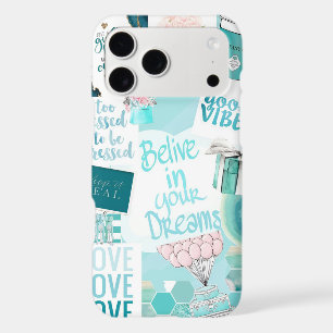 Trendy Pastel Teal Self Love Affirmation Quote