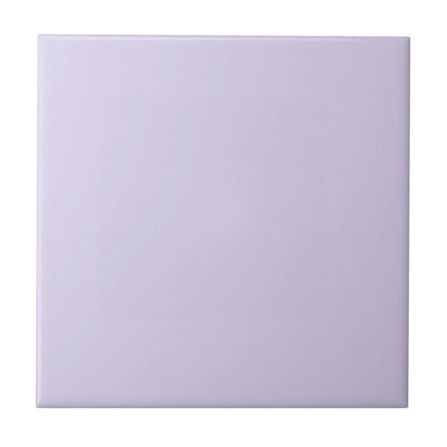 Trendy - Pastel Violet Ceramic Tile (Front)