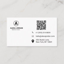 Trendy Pastel Watercolor Splatter QR Code